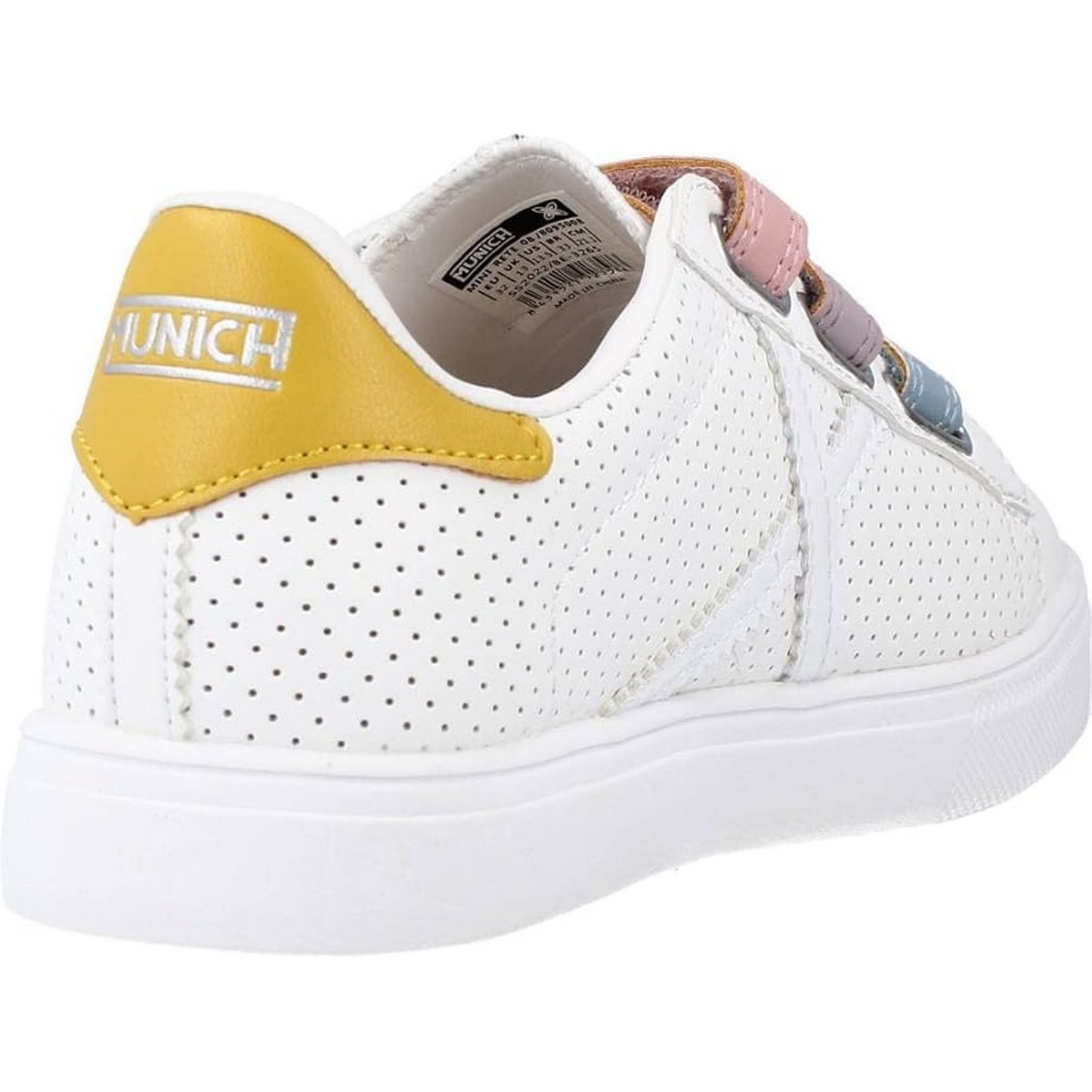 Sneaker Donna Munich MINI RETE 08 Bianco 8095008