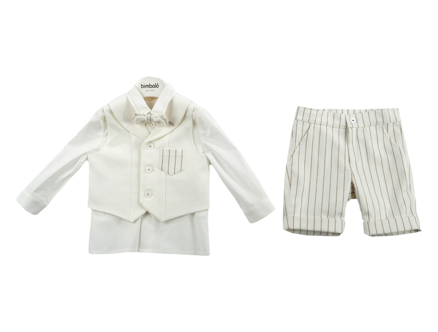 Set Uomo bimbalò SET NEONATO Bianco 7453