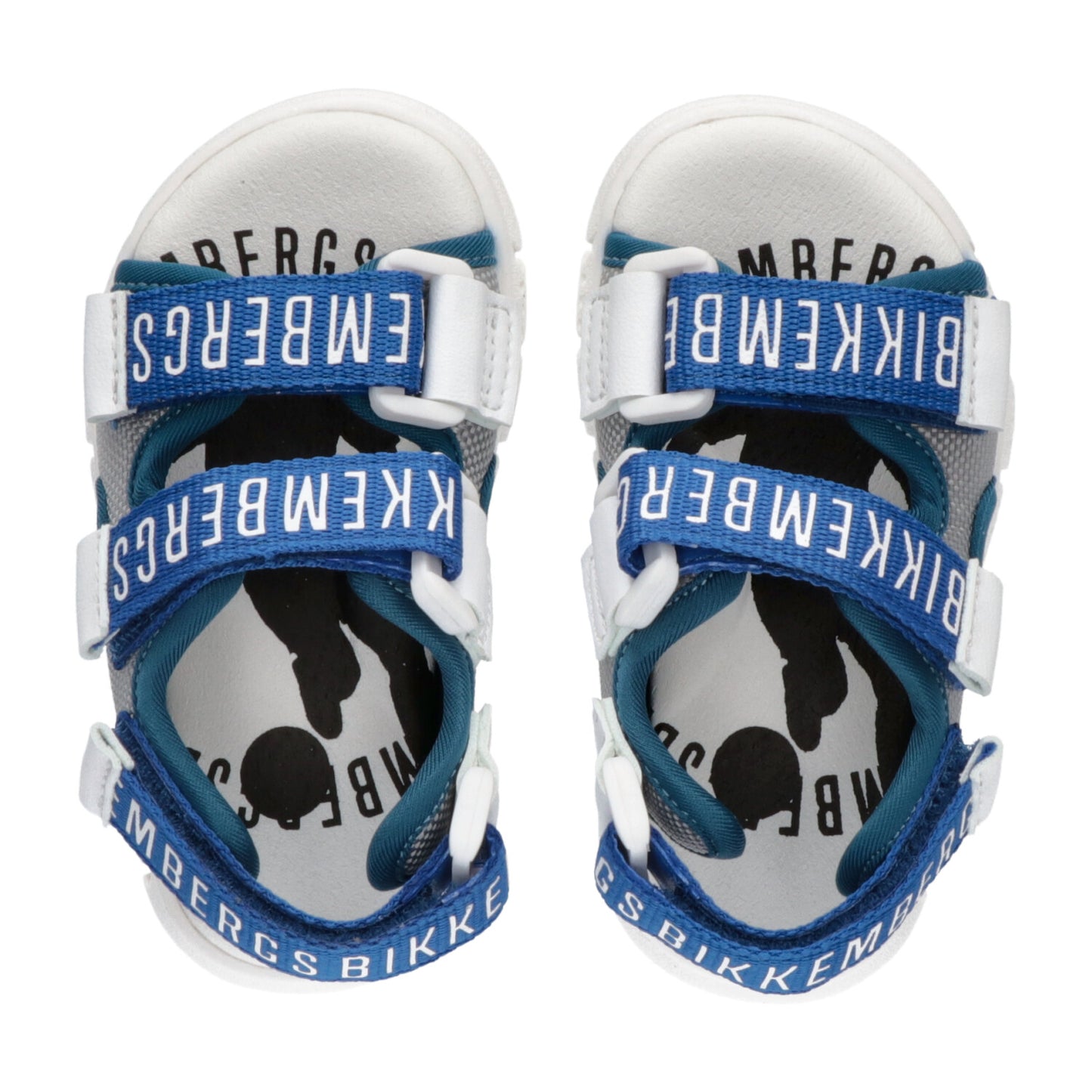 Sandali Uomo BIKKEMBERGS SANDALO VELCRO Blu K1B2-21115-0034X602