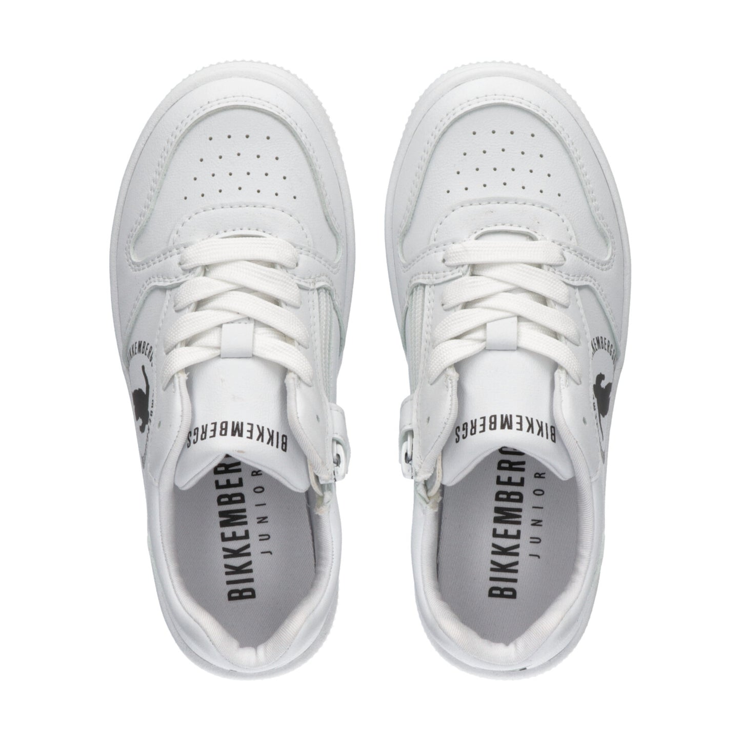 Sneaker Uomo BIKKEMBERGS SNEAKERS BASSA ALLACCIATA Bianco K3B9-21101-1355100