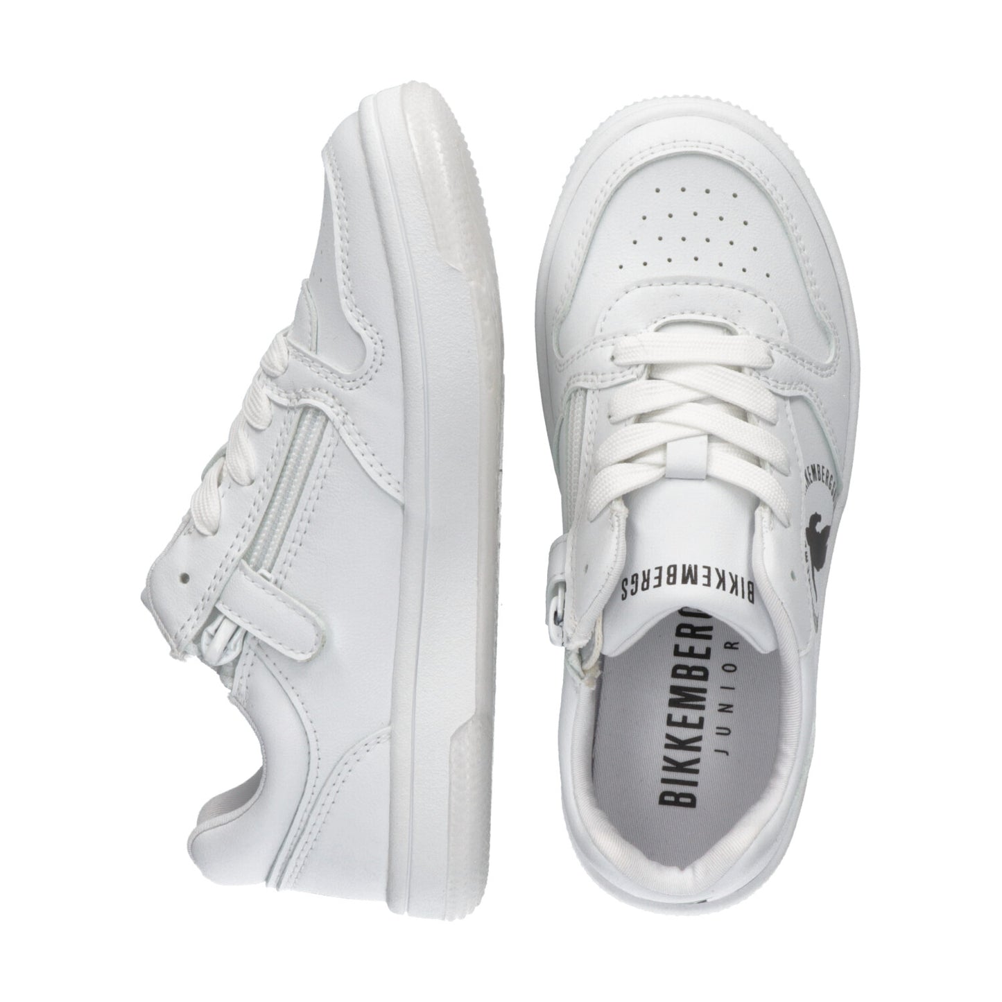 Sneaker Uomo BIKKEMBERGS SNEAKERS BASSA ALLACCIATA Bianco K3B9-21101-1355100