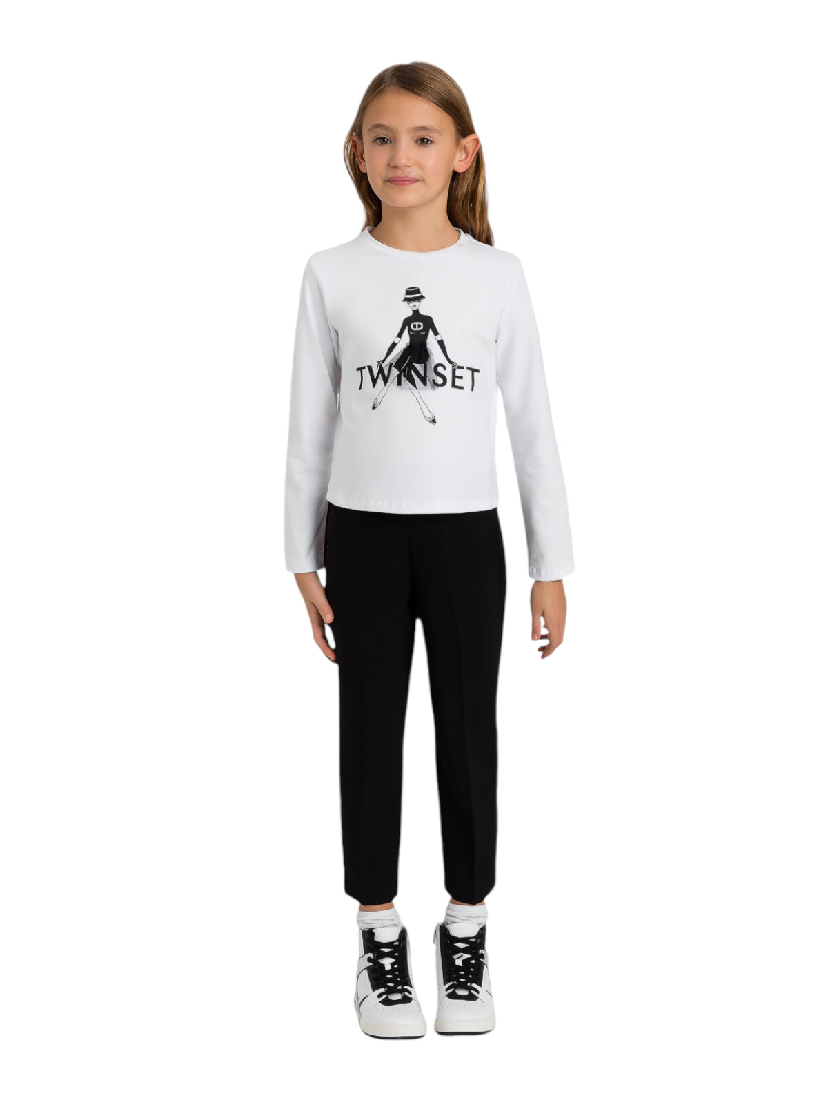 T-shirt Donna TWINSET T-SHIRT 242GJ2420 Bianco 242GJ2420 00526