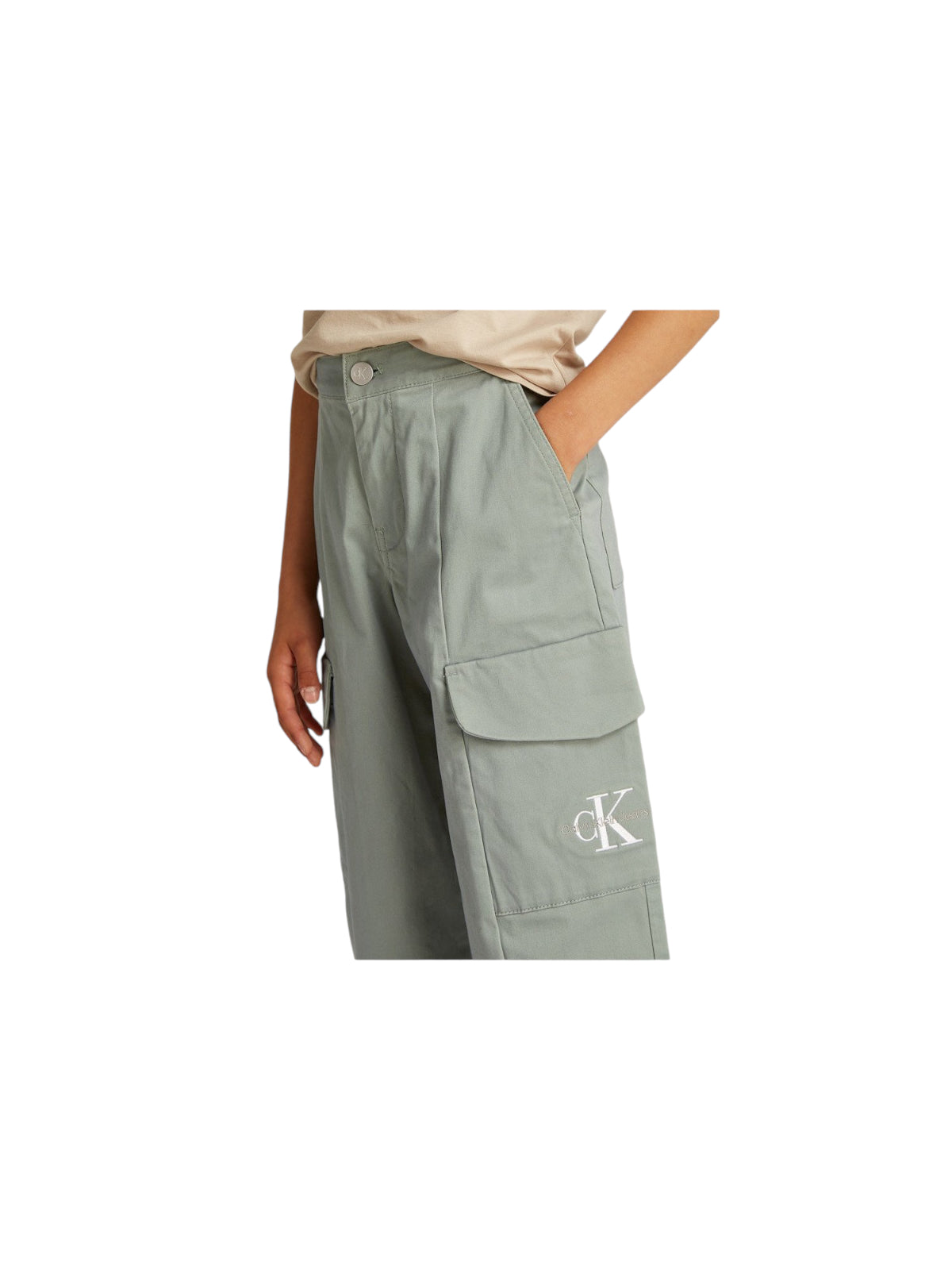Pantaloni Donna Calvin Klein IG0IG02513T Grigio IG0IG02513T MSW