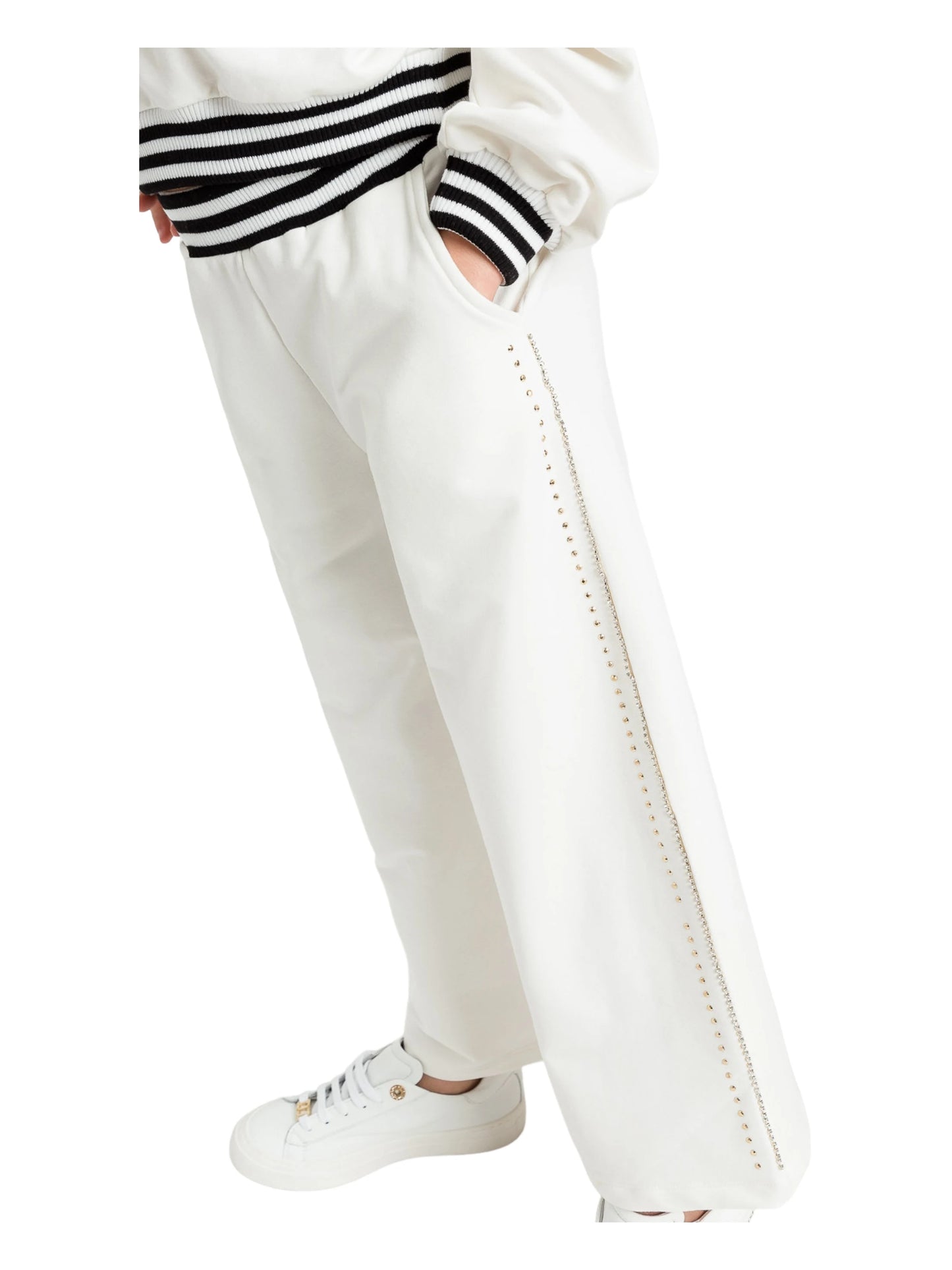 Pantaloni Donna TWINSET 231GJ2161 Bianco 231GJ2161 00366