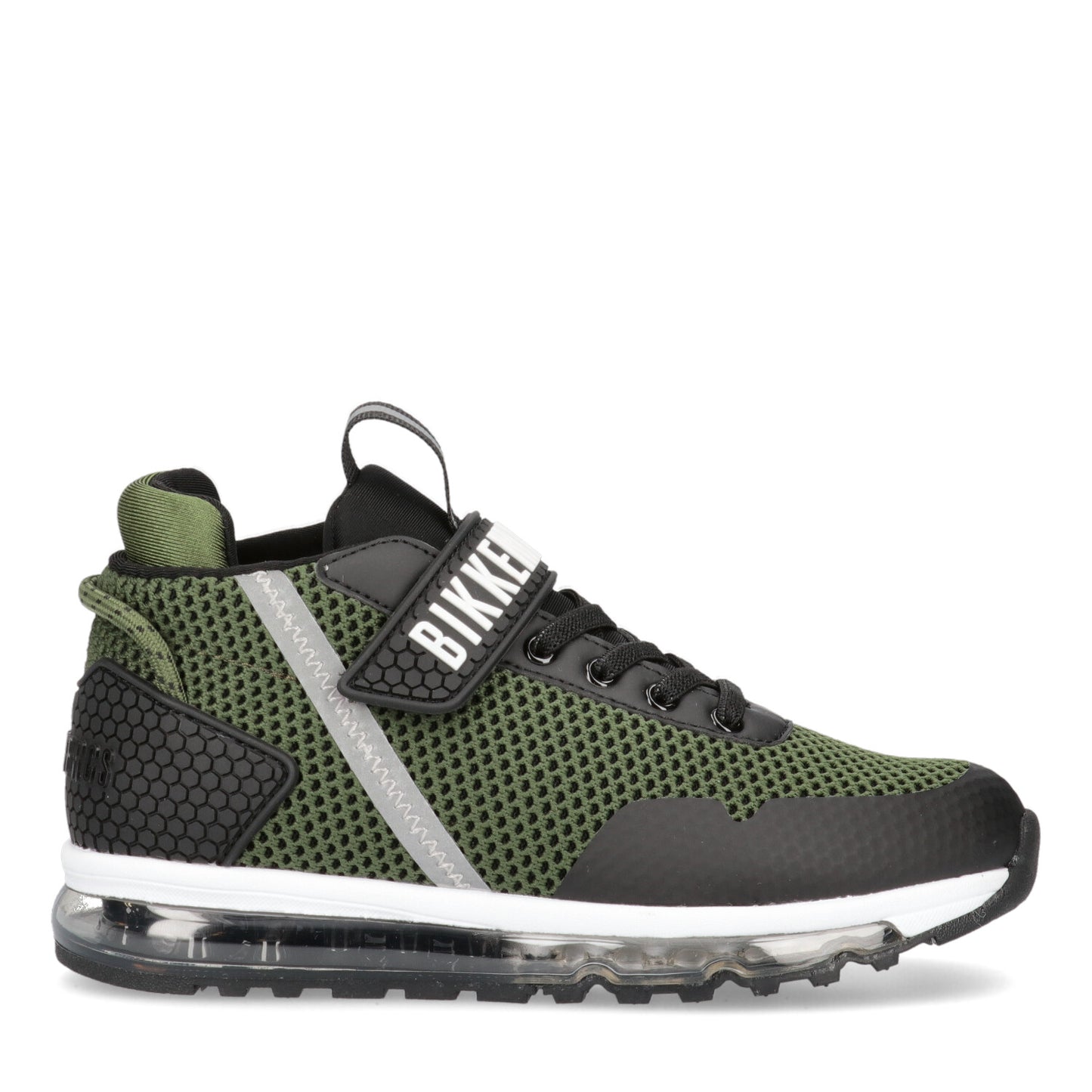 Sneaker Uomo BIKKEMBERGS SNEAKER BASSA LACCI/VELCRO Verde K3B4-20737-0308414