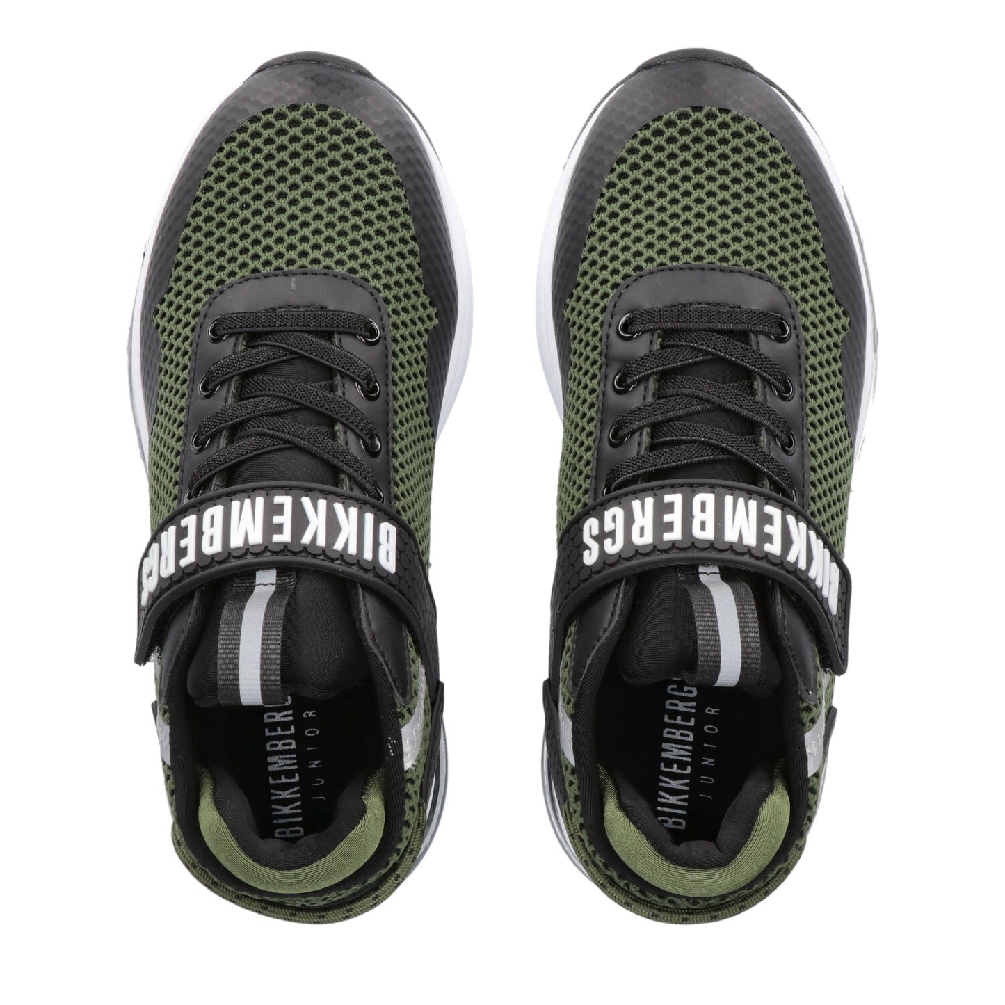 Sneaker Uomo BIKKEMBERGS SNEAKER BASSA LACCI/VELCRO Verde K3B4-20737-0308414