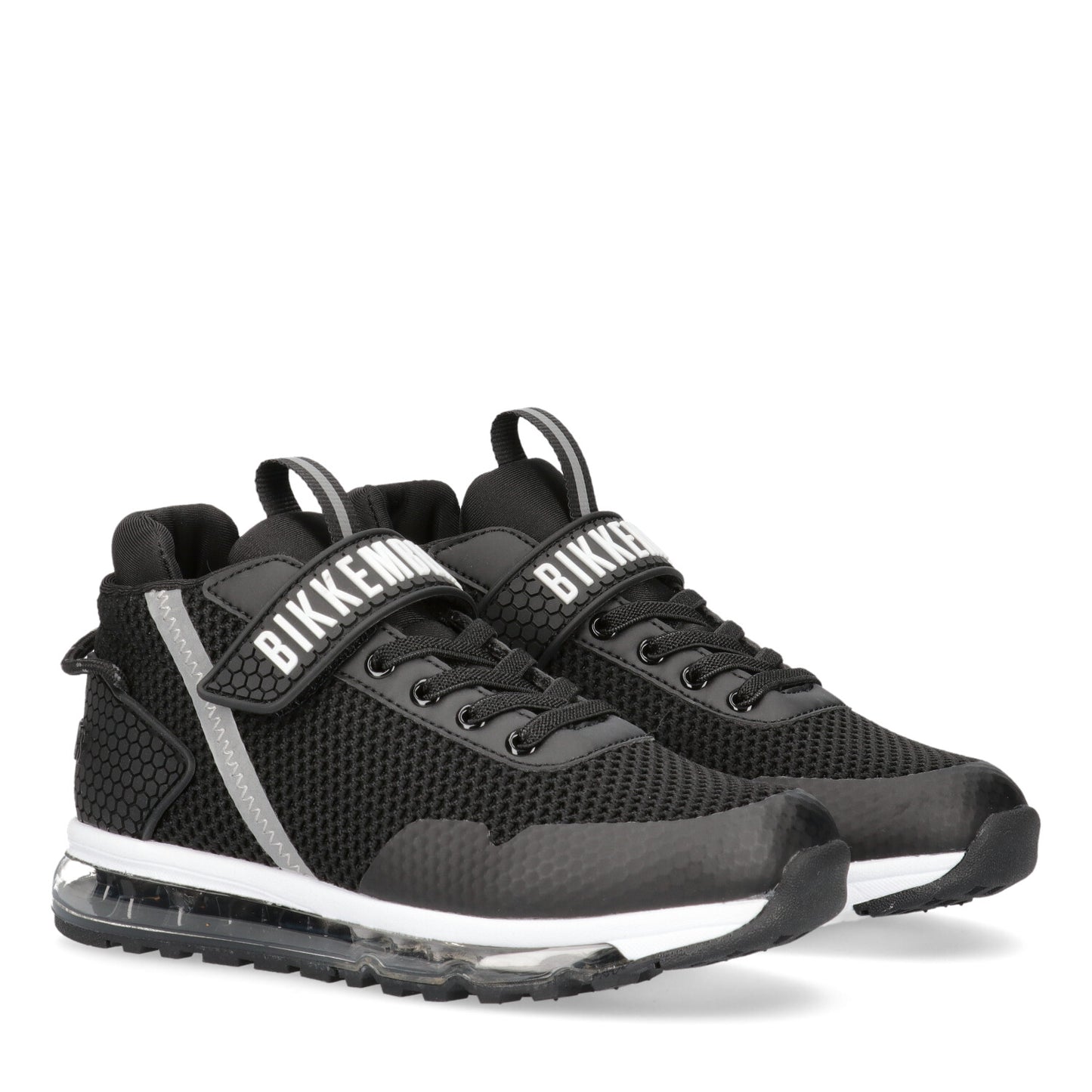 Sneaker Uomo BIKKEMBERGS SNEAKER BASSA LACCI/VELCRO Nero K3B4-20737-0308999