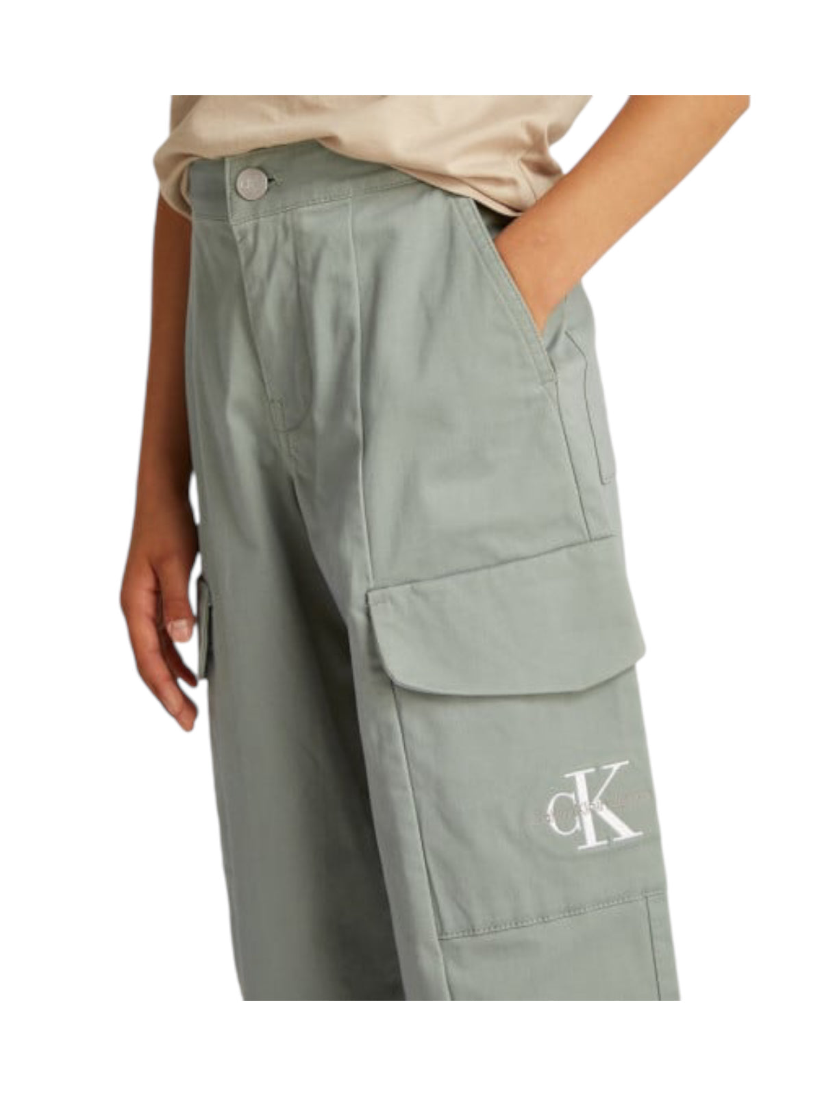 Pantaloni Donna Calvin Klein IG0IG02513T Grigio IG0IG02513T MSW